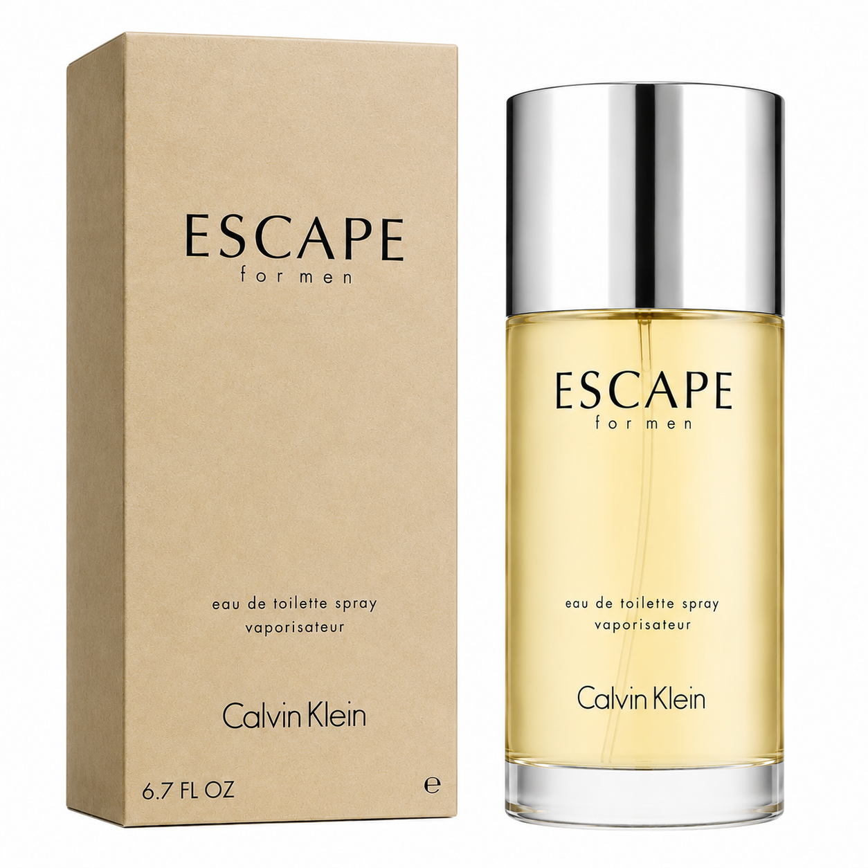 Calvin Klein Escape for Men packaging